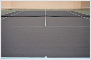Tennis court installations